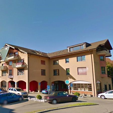 Studio Bahnhof Spiez Apartamento Exterior foto